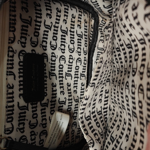 Juicy Couture Pink Bloom Mini Backpack Purse EUC - Picture 5 of 8